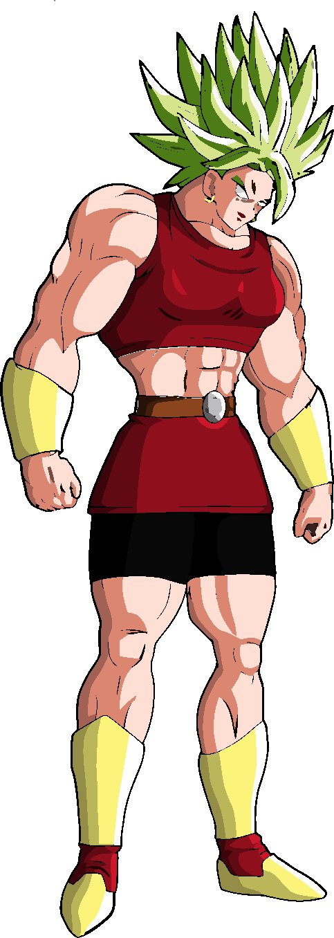 Super Saiyan Kale- Decals Sticker Graphic - Auto, Wall, Laptop, Cell, Truck Sticker for Windows, Cars, Trucks