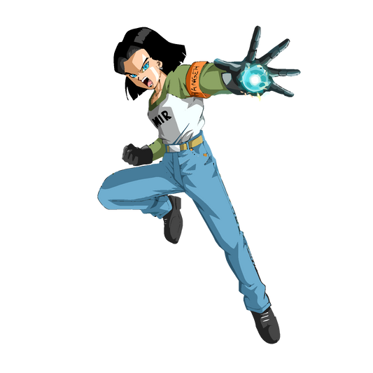 Lapis (Android 17)   - Decals Sticker Graphic - Auto, Wall, Laptop, Cell, Truck Sticker for Windows, Cars, Trucks