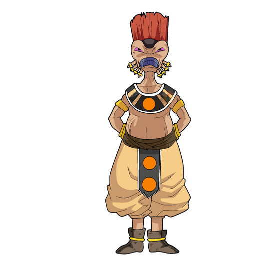 Arak from the Dragon Ball    - Decals Sticker Graphic - Auto, Wall, Laptop, Cell, Truck Sticker for Windows, Cars, Trucks