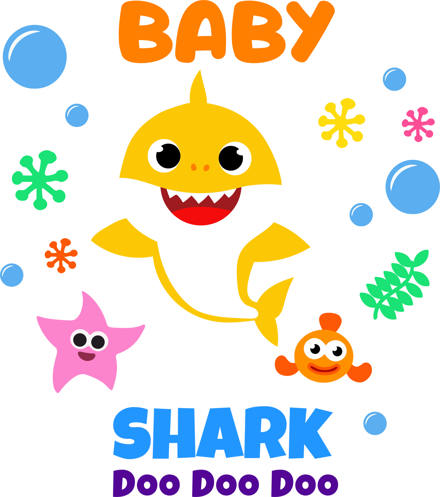 Baby shark boy   - Decals Sticker Graphic - Auto, Wall, Laptop, Cell, Truck Sticker for Windows, Cars, Trucks