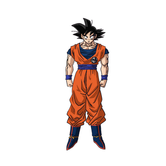 angry  Goku - Decals Sticker Graphic - Auto, Wall, Laptop, Cell, Truck Sticker for Windows, Cars, Trucks