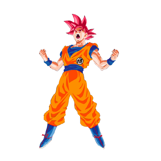 Goku's Power  - Decals Sticker Graphic - Auto, Wall, Laptop, Cell, Truck Sticker for Windows, Cars, Trucks