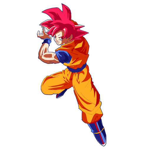 Son Goku - Decals Sticker Graphic - Auto, Wall, Laptop, Cell, Truck Sticker for Windows, Cars, Trucks