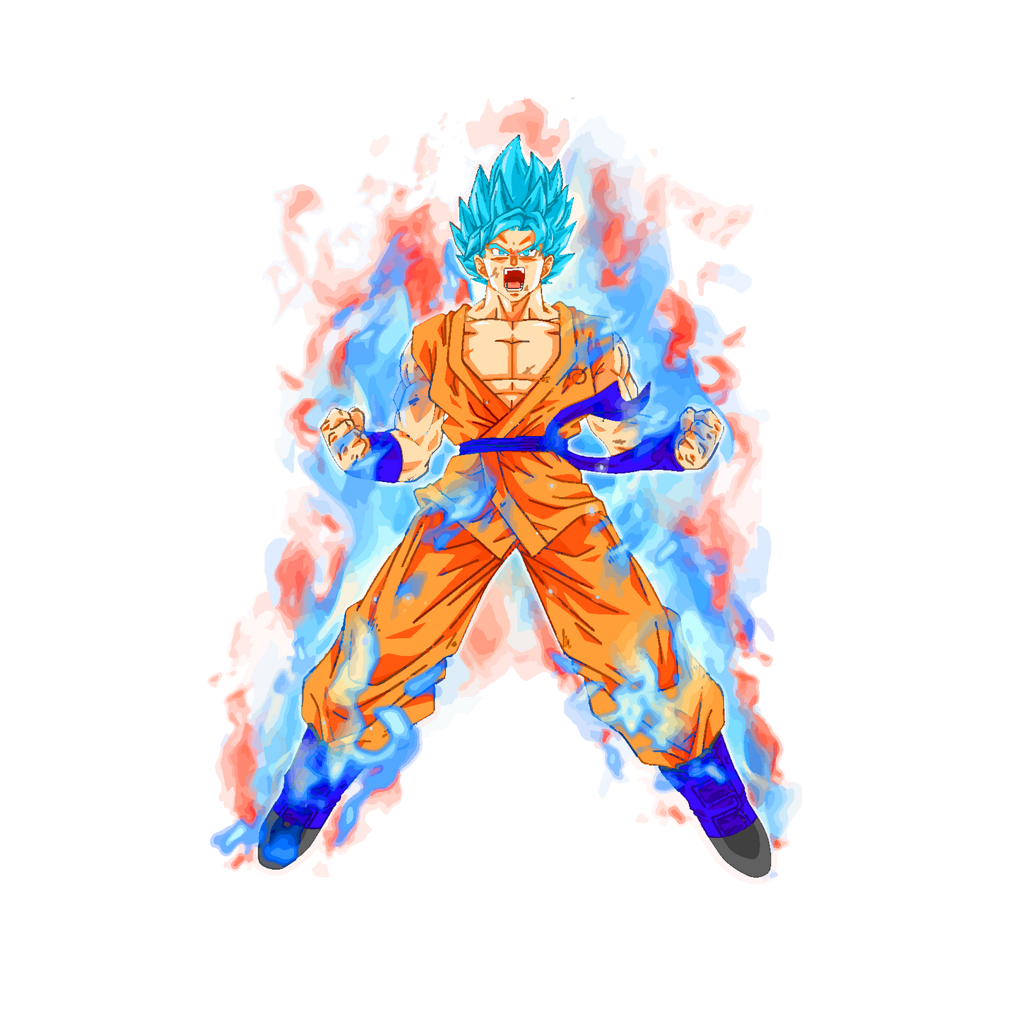The Paramount Saiyan  - Decals Sticker Graphic - Auto, Wall, Laptop, Cell, Truck Sticker for Windows, Cars, Trucks