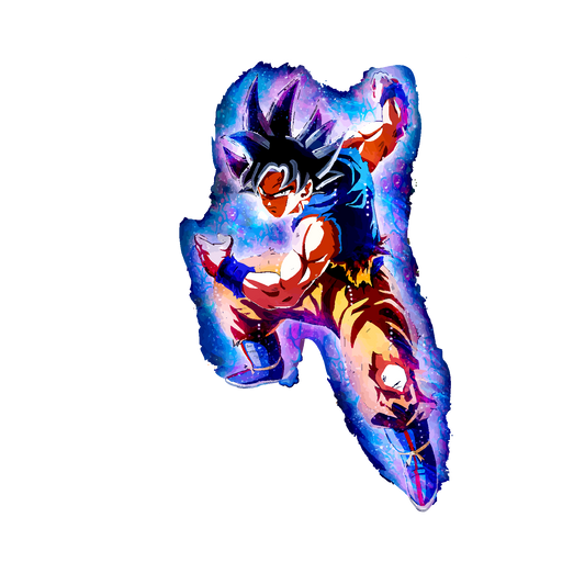 Most powerful Goku  - Decals Sticker Graphic - Auto, Wall, Laptop, Cell, Truck Sticker for Windows, Cars, Trucks