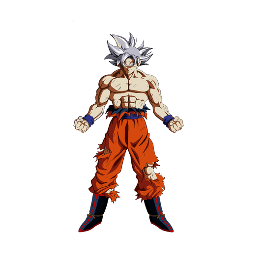 super Goku- Decals Sticker Graphic - Auto, Wall, Laptop, Cell, Truck Sticker for Windows, Cars, Trucks