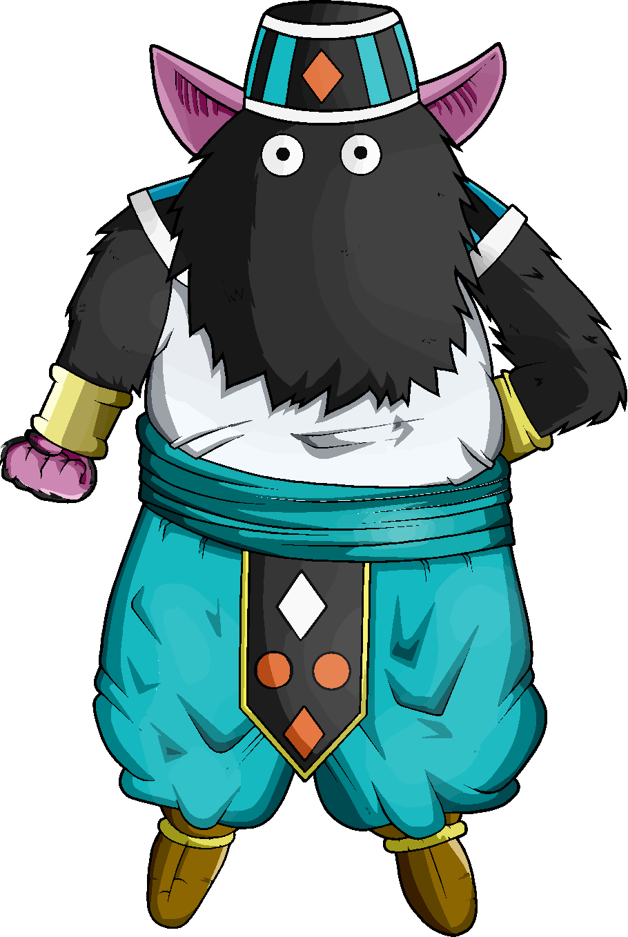 Ivan(God of Destruction of Universe 1) - Decals Sticker Graphic - Auto, Wall, Laptop, Cell, Truck Sticker for Windows, Cars, Trucks
