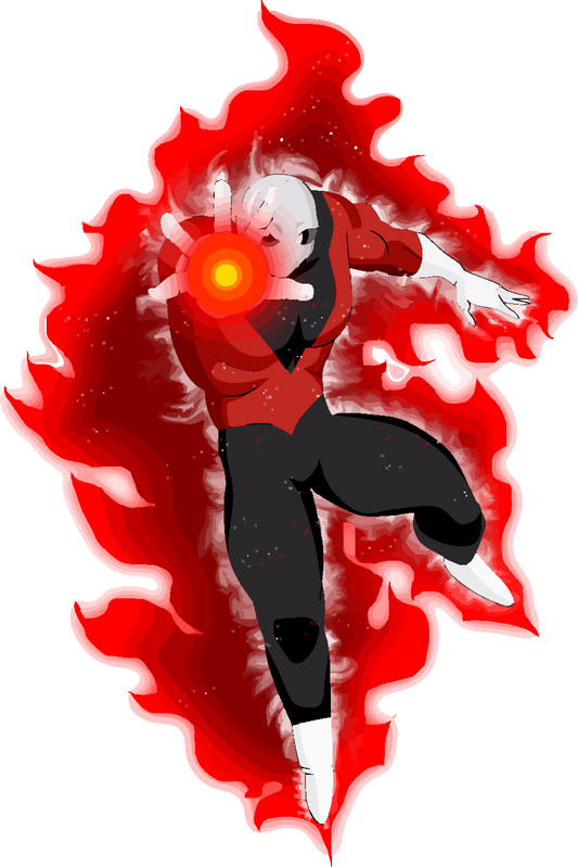 Jiren max poder  - Decals Sticker Graphic - Auto, Wall, Laptop, Cell, Truck Sticker for Windows, Cars, Trucks
