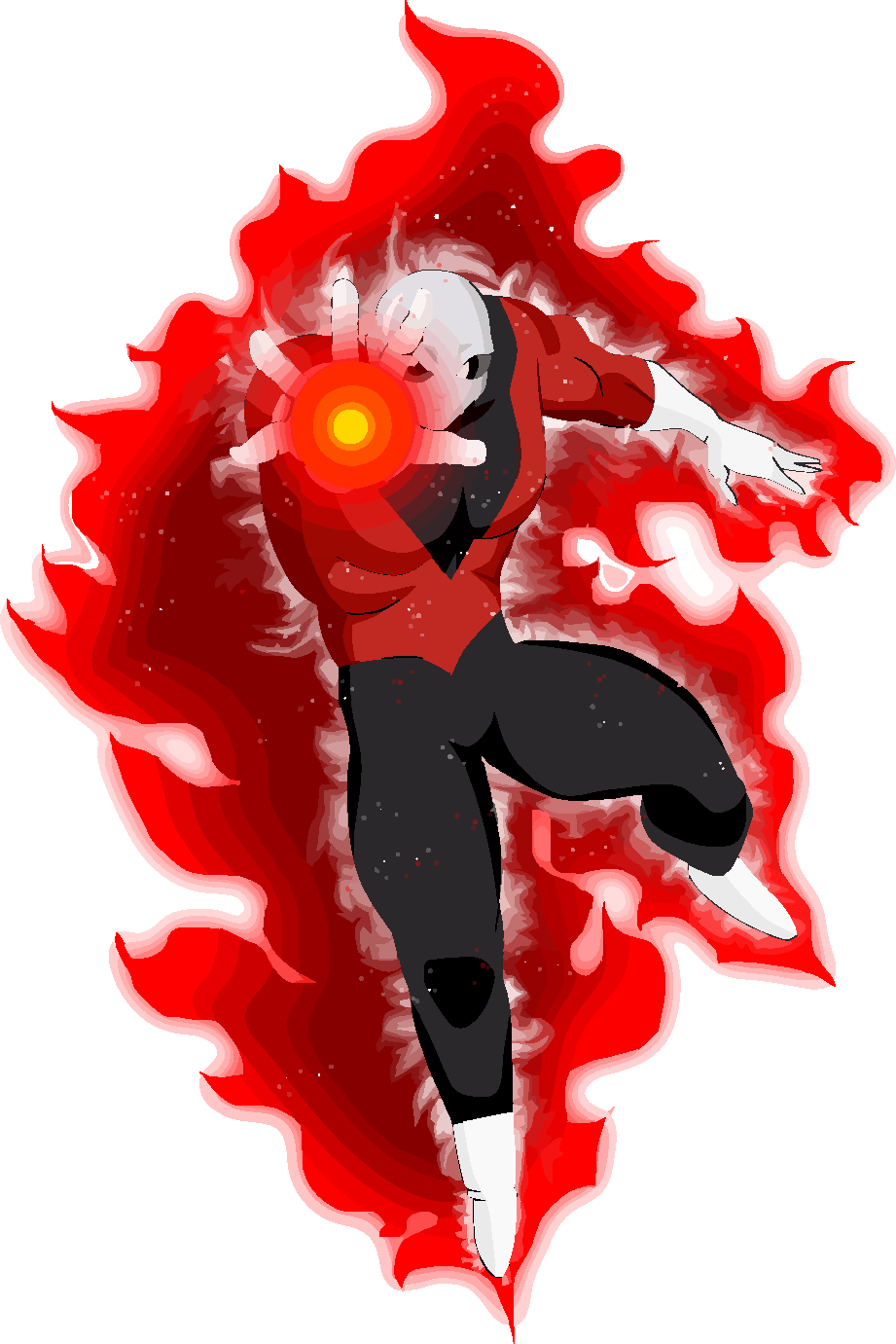 Jiren max poder  - Decals Sticker Graphic - Auto, Wall, Laptop, Cell, Truck Sticker for Windows, Cars, Trucks