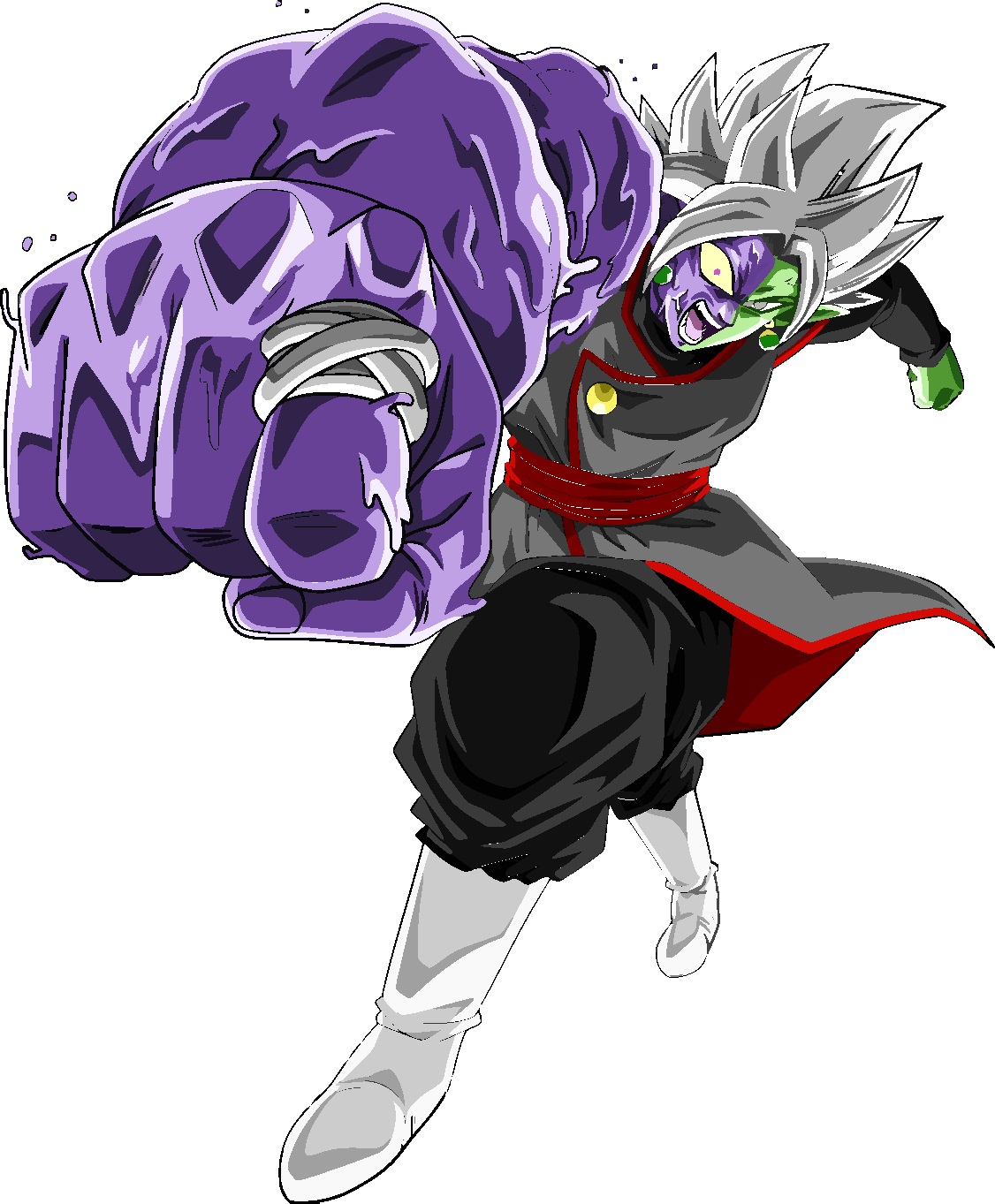 Zamasu  - Decals Sticker Graphic - Auto, Wall, Laptop, Cell, Truck Sticker for Windows, Cars, Trucks