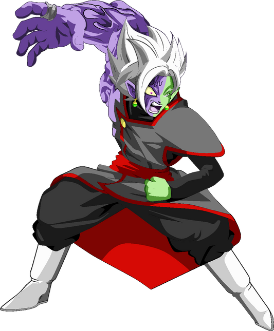 Fused Zamasu   - Decals Sticker Graphic - Auto, Wall, Laptop, Cell, Truck Sticker for Windows, Cars, Trucks
