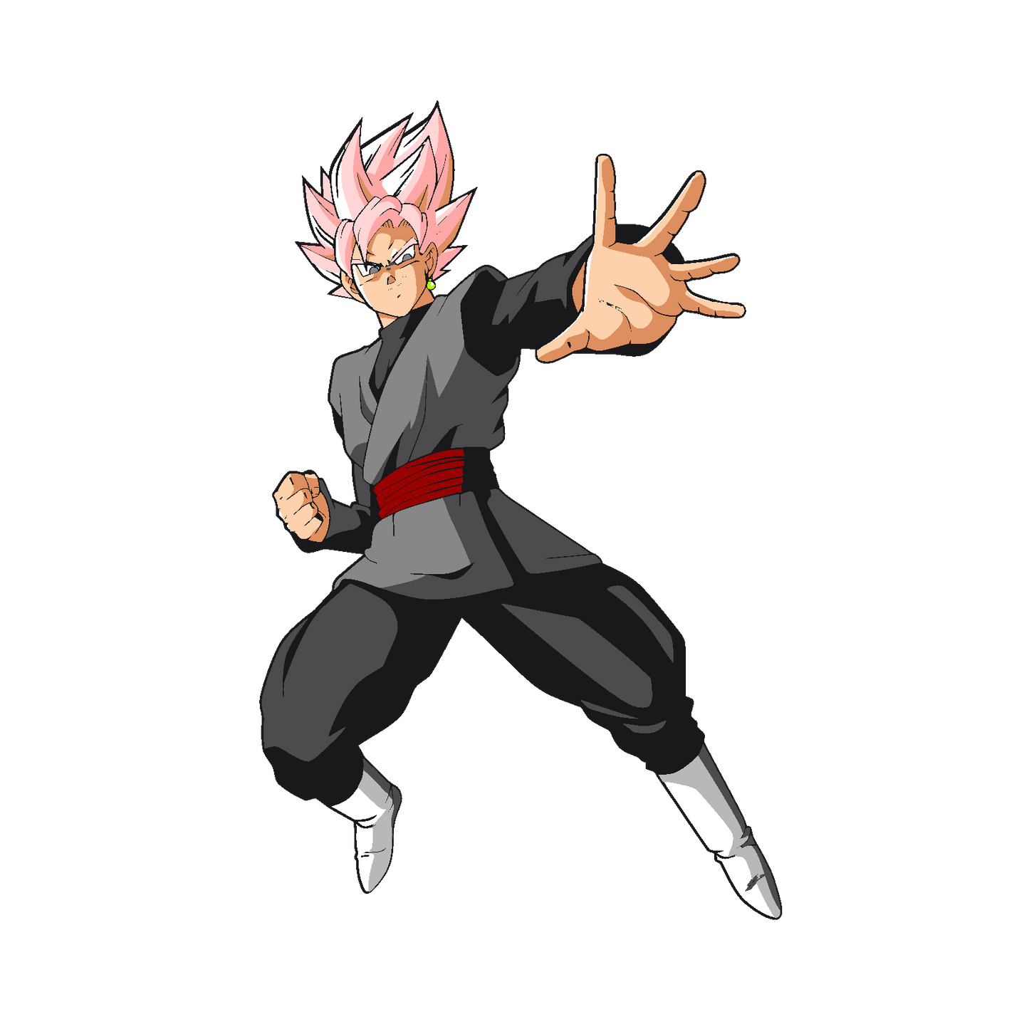 black goku evil   - Decals Sticker Graphic - Auto, Wall, Laptop, Cell, Truck Sticker for Windows, Cars, Trucks