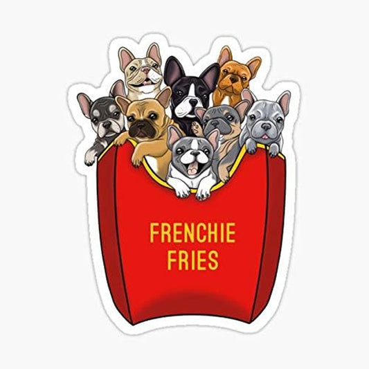 USE THIS SAMPLE McDonalds Group Fries - Decals Sticker Graphic - Auto, Wall, Laptop, Cell, Truck Sticker for Windows, Cars, Trucks